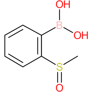 2-(methylsulfinyl)phenylboronic acid