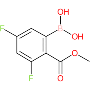 2-methoxycarbonyl-3,5-difluorophenylboronic acid