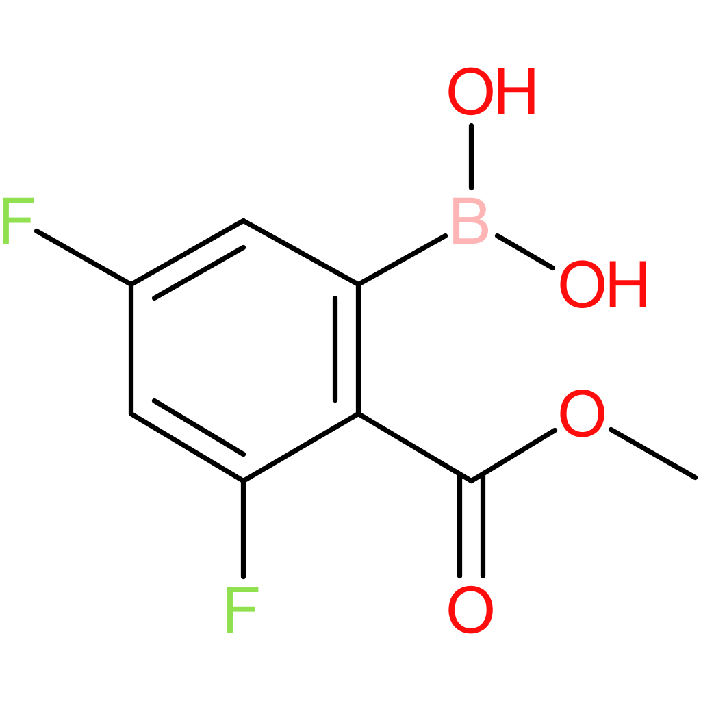 2-methoxycarbonyl-3,5-difluorophenylboronic acid