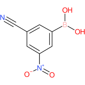 3-cyano-5-nitrophenylboronic acid