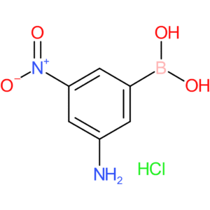 (3-amino-5-nitrophenyl)boronic acid hydrochloride