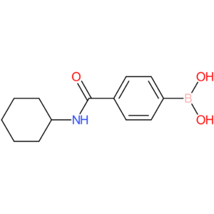 4-(cyclohexylaminocarbonyl)phenylboronic acid
