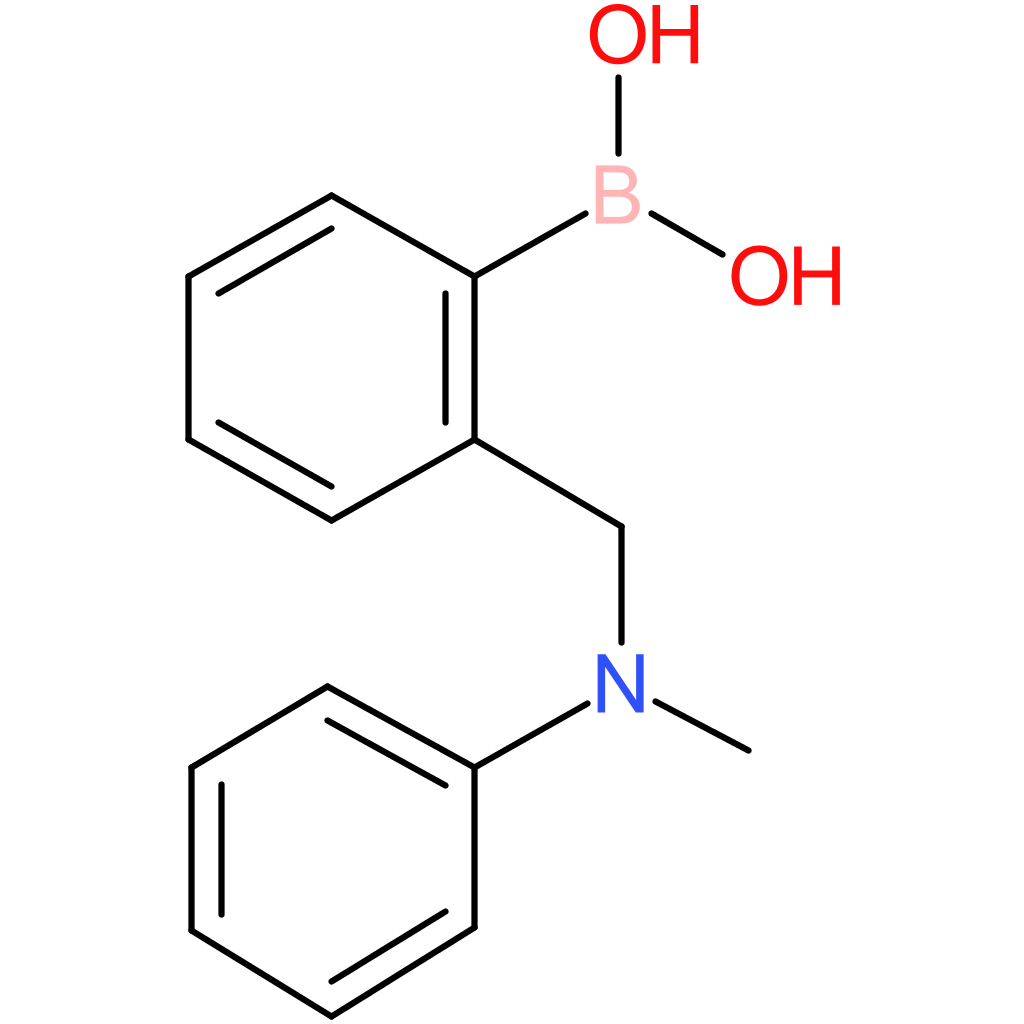 2-(n-methyl-n-phenyl)aminomethylbenzeneboronic acid