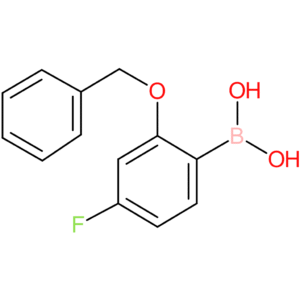 2-benzyloxy-4-fluorophenylboronic acid
