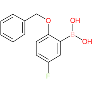 2-benzyloxy-5-fluorophenylboronic acid