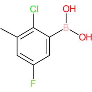 2-chloro-5-fluoro-3-methylphenylboronic acid