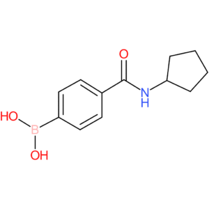4-(cyclopentylaminocarbonyl)phenylboronic acid