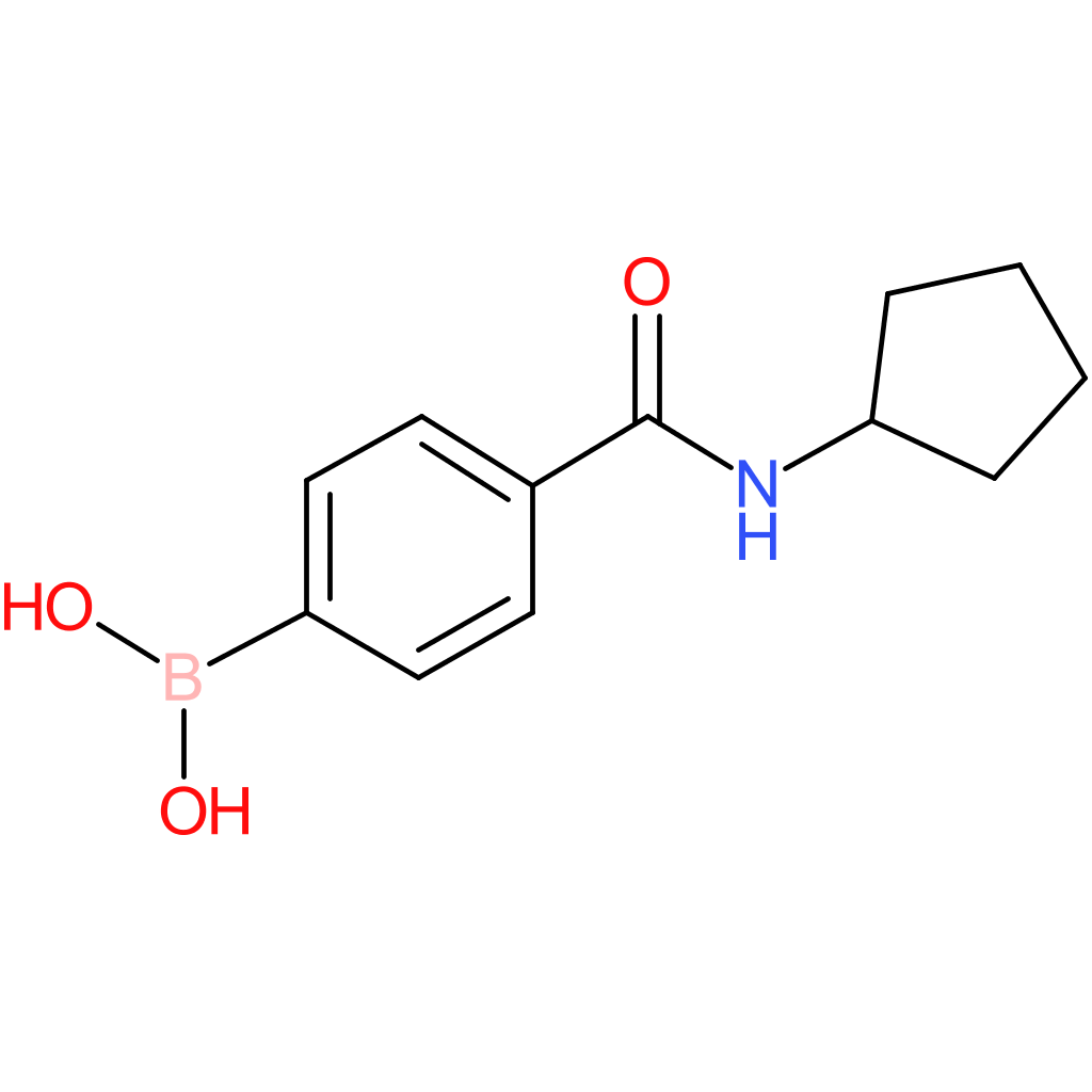 4-(cyclopentylaminocarbonyl)phenylboronic acid