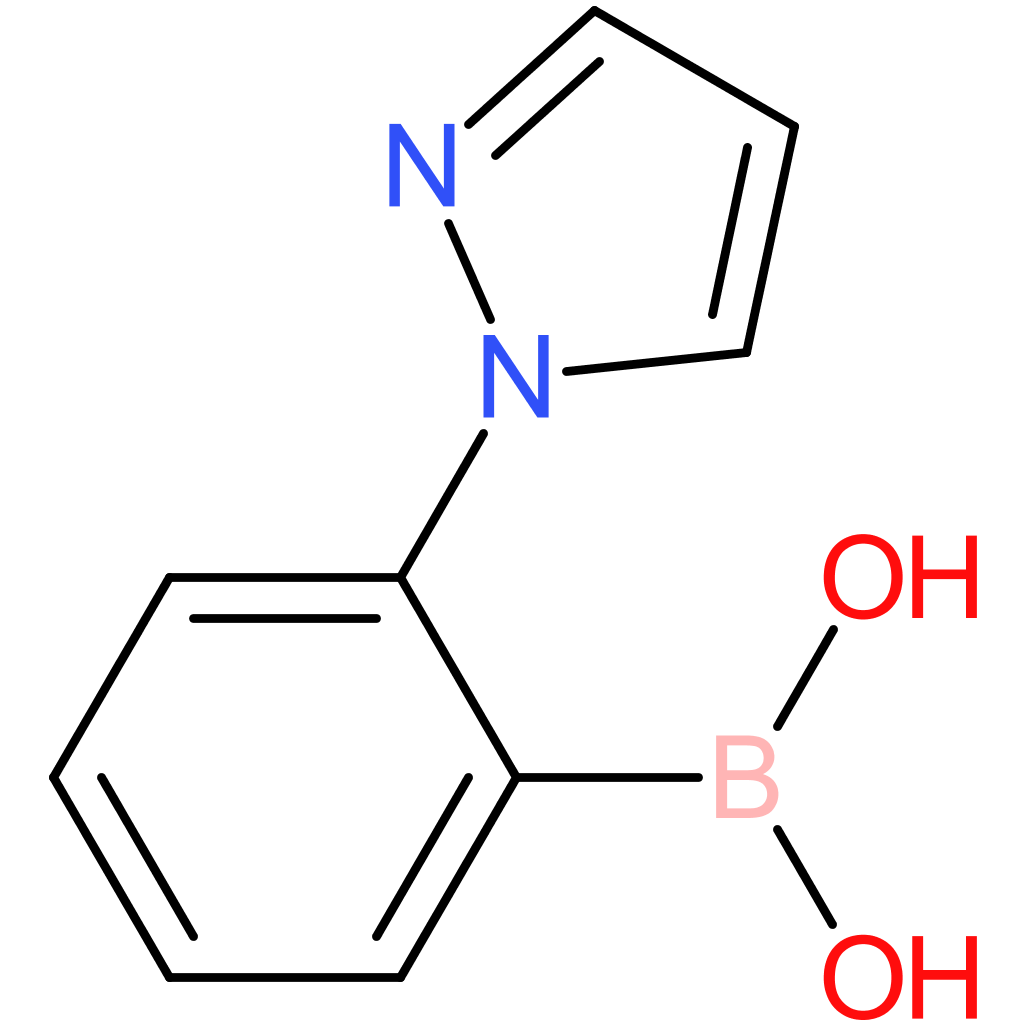 2-pyrazol-1-yl-phenyl-boronic acid