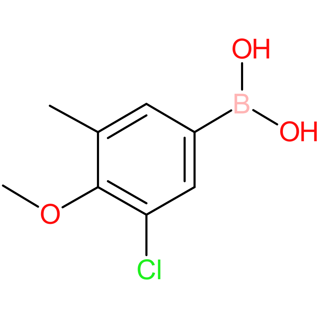 3-chloro-4-methoxy-5-methylbenzeneboronic acid