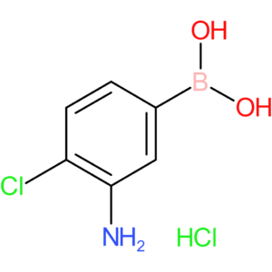 (3-amino-4-chlorophenyl)boronic acid hydrochloride