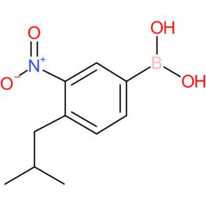 (3-nitro-4-isobutylphenyl)boronic acid