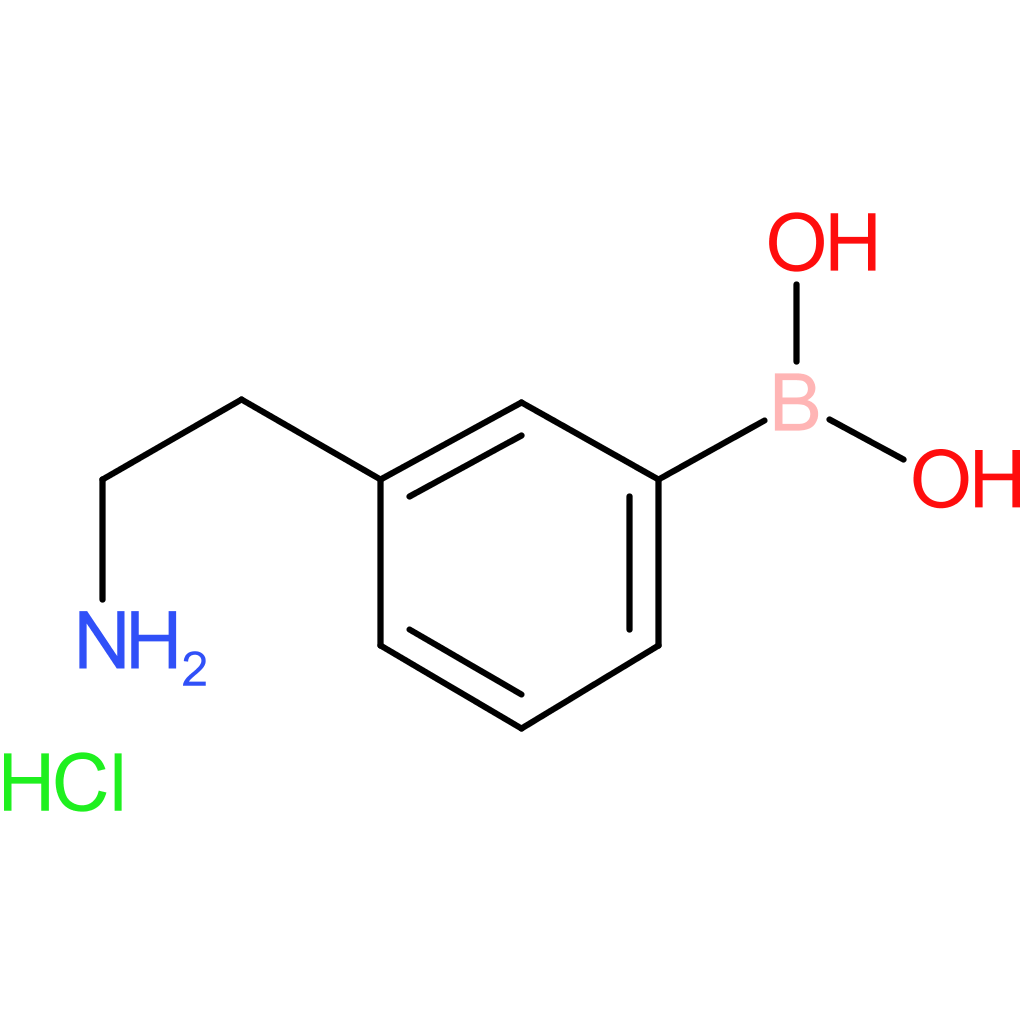 3-(2-aminoethyl)phenylboronic acid hydrochloride
