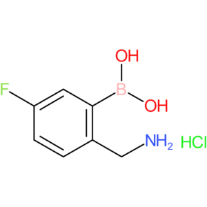 (2-(aminomethyl)-5-fluorophenyl)boronic acid hydrochloride
