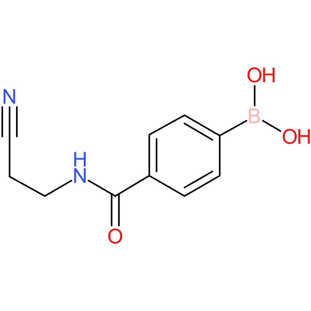 4-(2-cyanoethylaminocarbonyl)phenylboronic acid