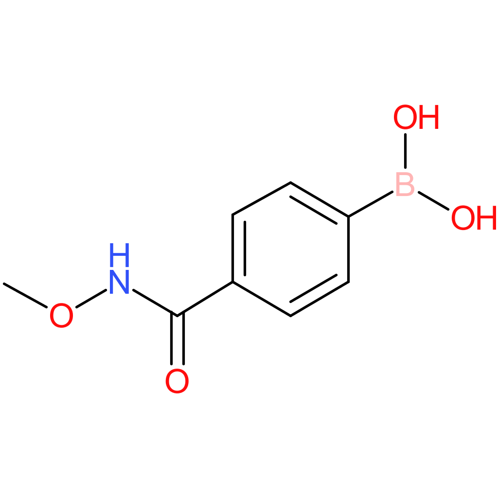 4-(o-methylhydroxylaminocarbonyl)phenylboronic acid