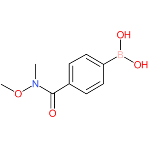 4-(n,o-dimethylhydroxylaminocarbonyl)phenylboronic acid