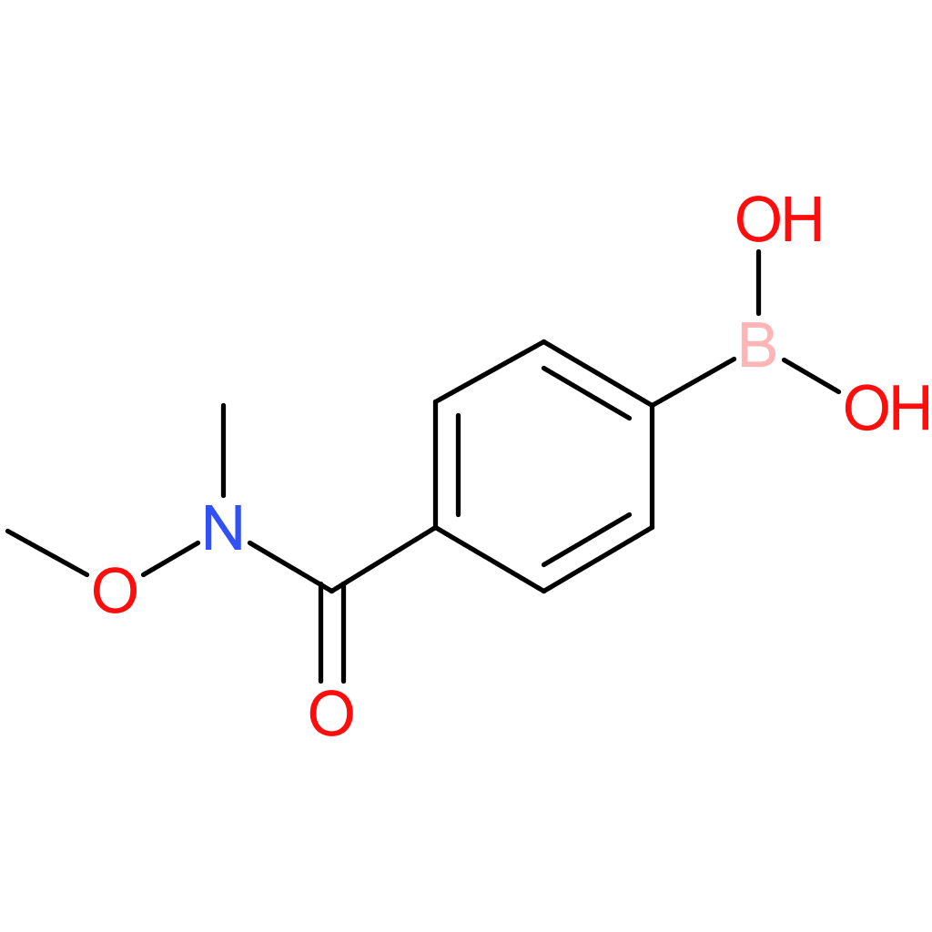 4-(n,o-dimethylhydroxylaminocarbonyl)phenylboronic acid