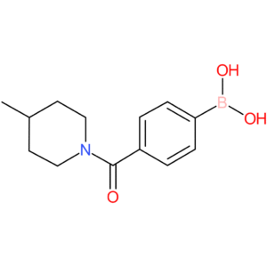 4-(4-methylpiperidine-1-carbonyl)phenylboronic acid