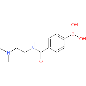 4-((2-dimethylaminoethyl)carbamoyl)phenylboronic acid