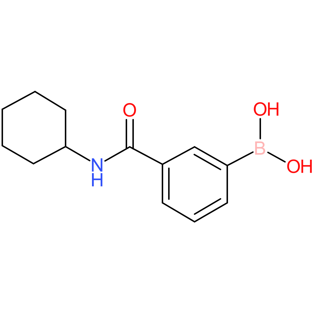 3-(cyclohexylaminocarbonyl)phenylboronic acid