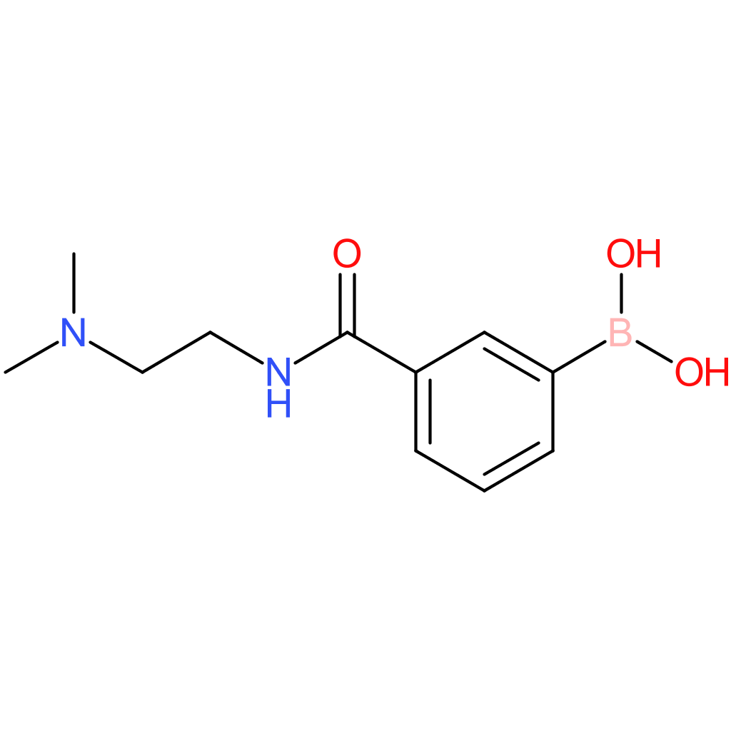 3-(2-(dimethylamino)ethylcarbamoyl)phenylboronic acid