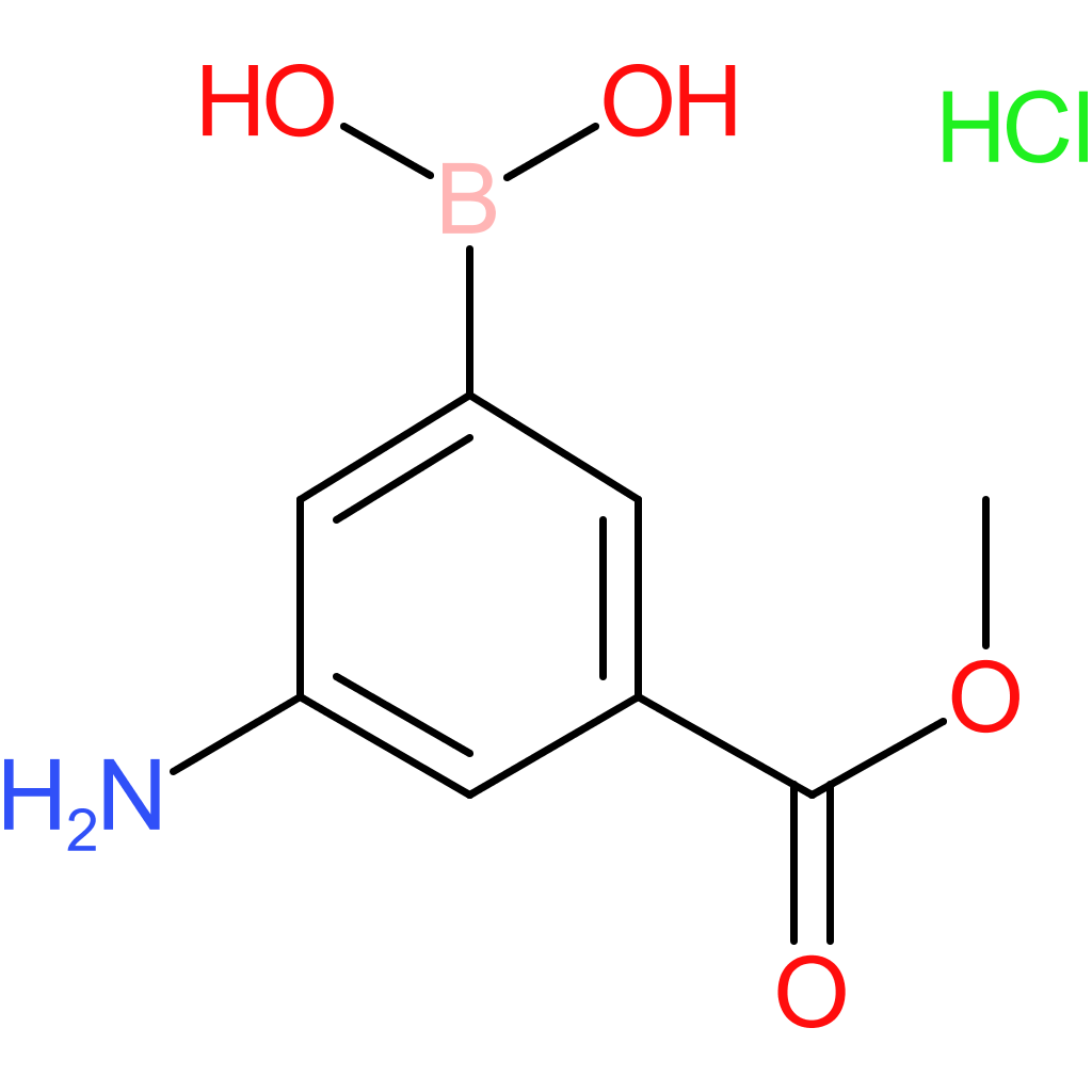 3-amino-5-(methoxycarbonyl)benzeneboronic acid hydrochloride