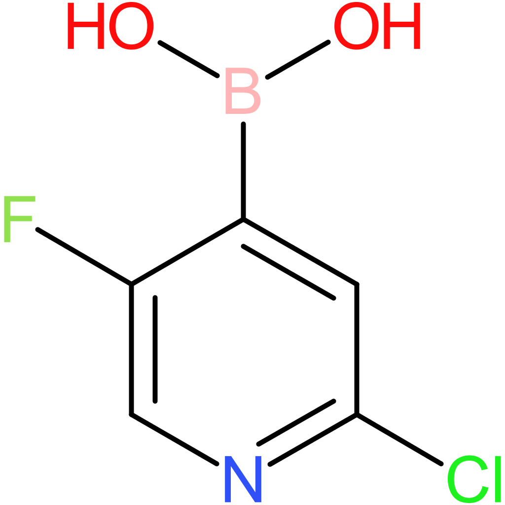 2-chloro-5-fluoropyridine-4-boronic acid