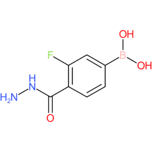 3-fluoro-4-hydrazinocarbonylphenylboronic acid