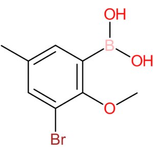 3-bromo-5-methyl-2-methoxyphenylboronic acid