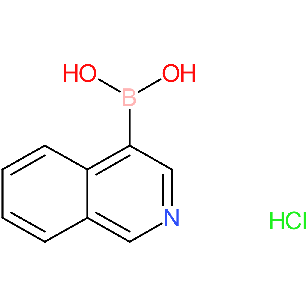 isoquinoline-4-boronic acid hydrochloride