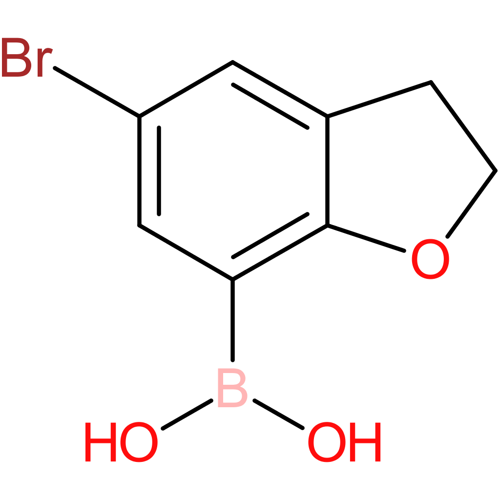 5-bromo-2,3-dihydrobenzo[b]furan-7-boronic acid