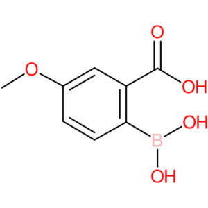 2-(dihydroxyboryl)-5-methoxybenzoic acid