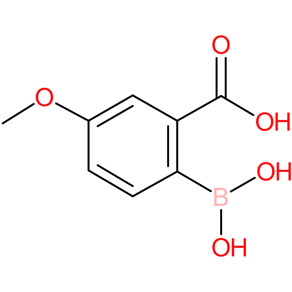 2-(dihydroxyboryl)-5-methoxybenzoic acid