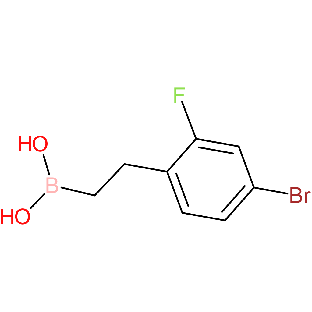 [2-(4-bromo-2-fluorophenyl)ethyl]boronic acid