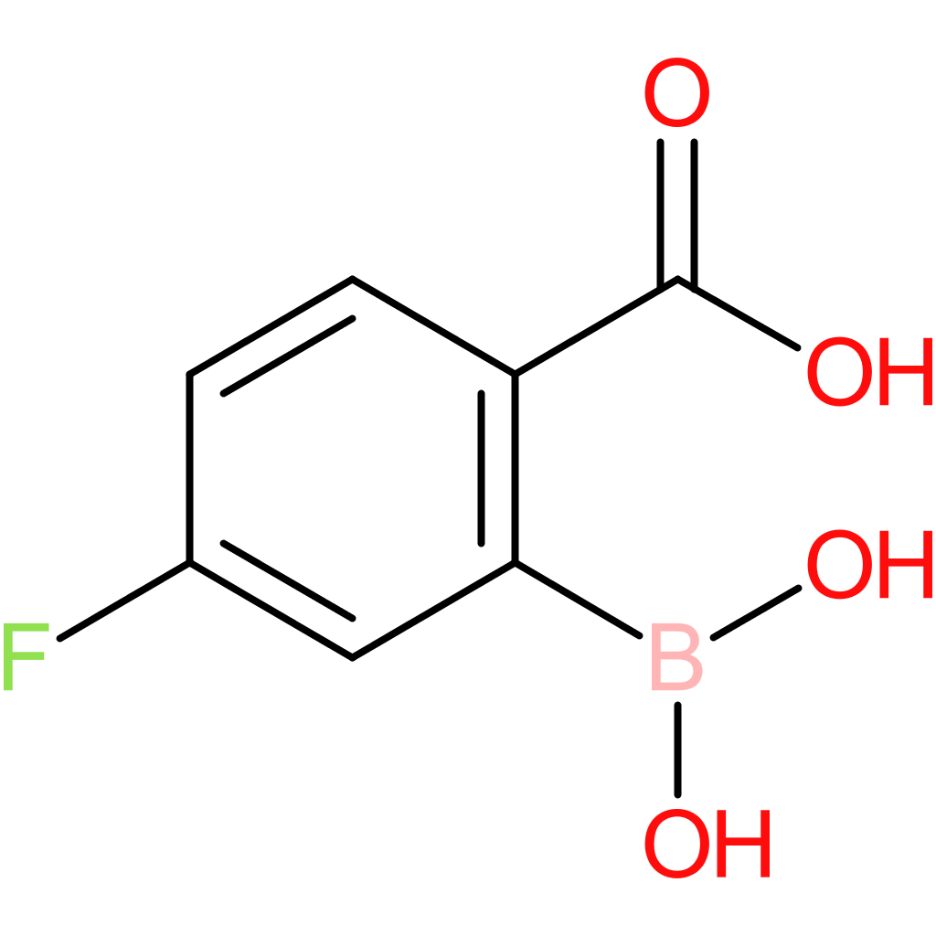 2-carboxy-5-fluorophenylboronic acid
