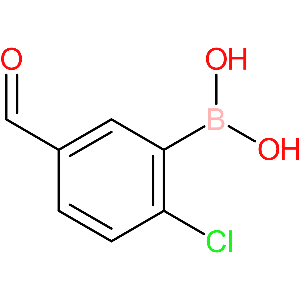 2-chloro-5-formylphenylboronic acid