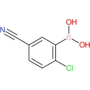 2-chloro-5-cyanophenylboronic acid