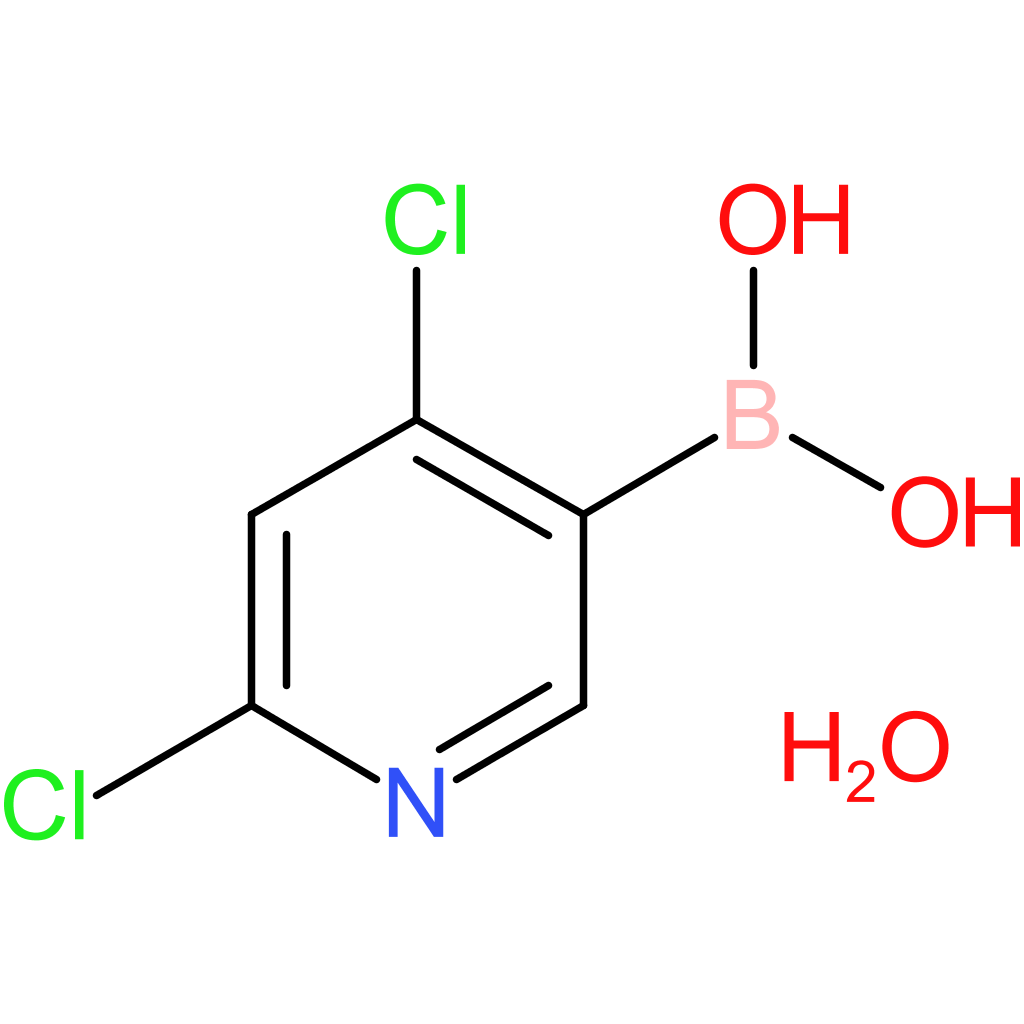 2,4-dichloropyridine-5-boronic acid hydrate