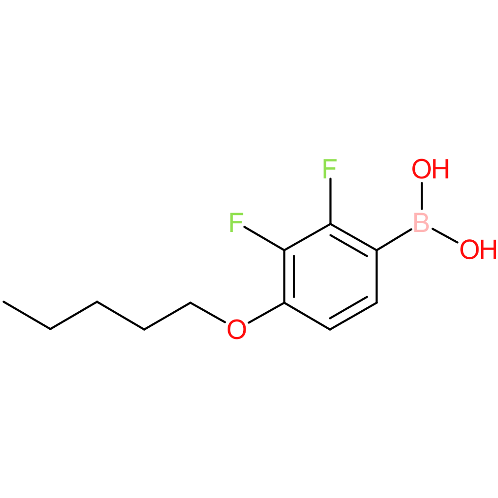 2,3-difluoro-4-pentyloxyphenylboronic acid
