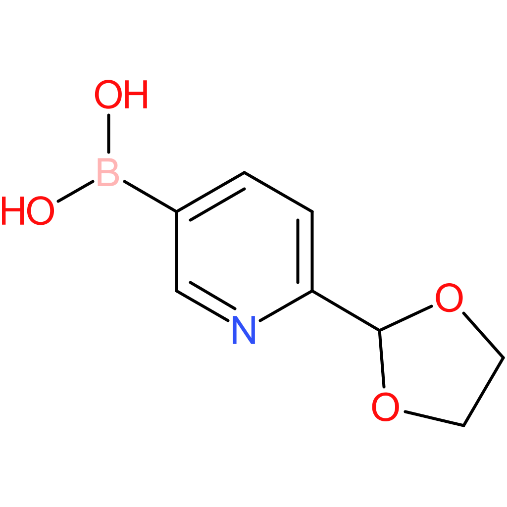 2-(1,3-dioxolan-2-yl)pyridine-5-boronic acid