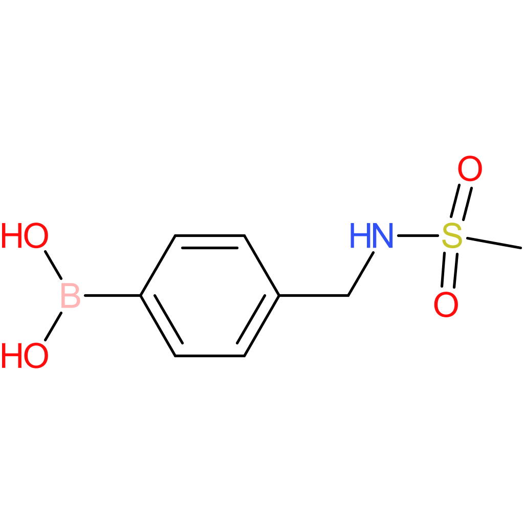 (4-methanesulfonylaminomethylphenyl)boronic acid