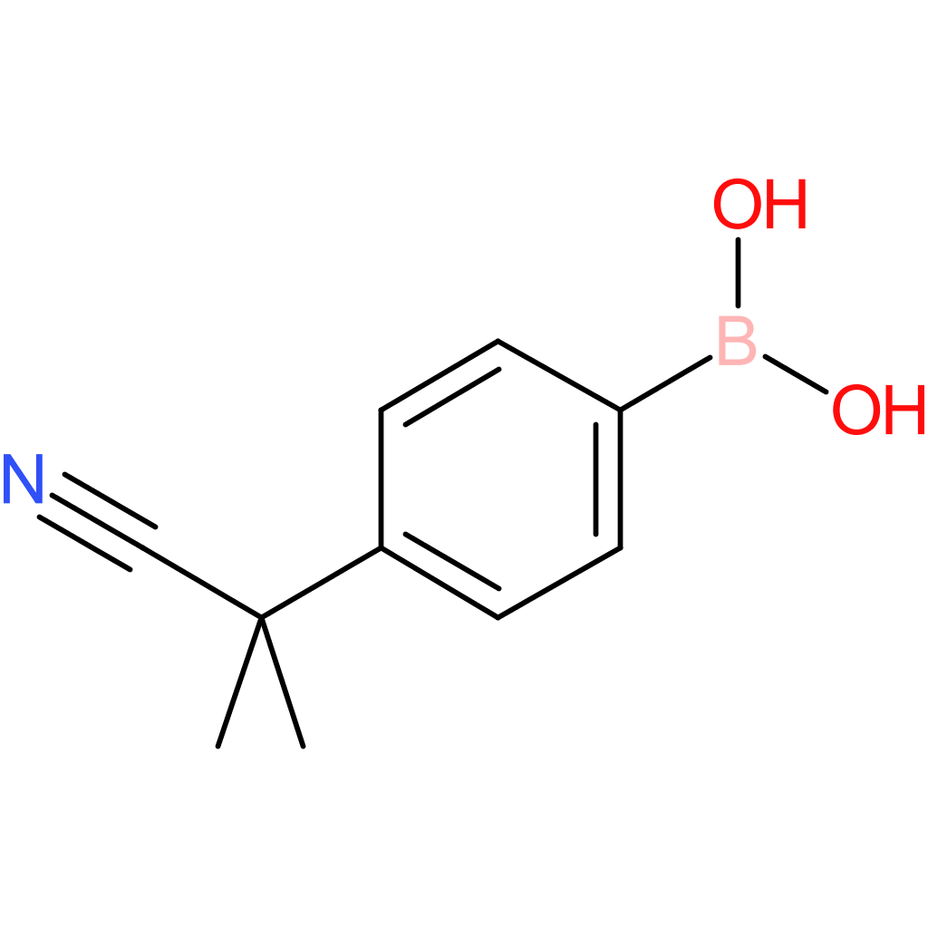 2-(4-boronophenyl)-2-methylpropanenitrile