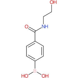 4-(2-hydroxyethylcarbamoyl)phenylboronic acid