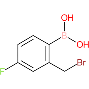 2-bromomethyl-4-fluorophenylboronic acid