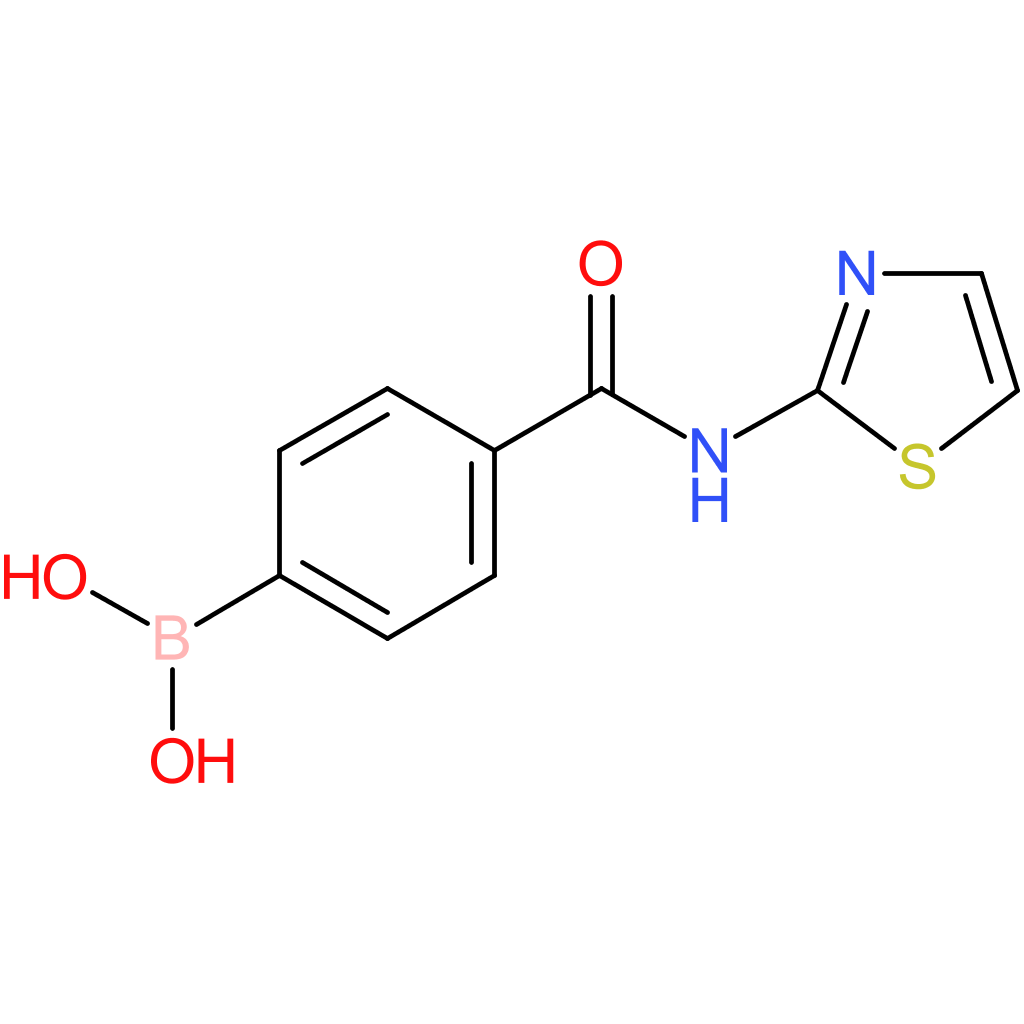 4-(2-thiazolyl)aminocarbonylphenylboronic acid