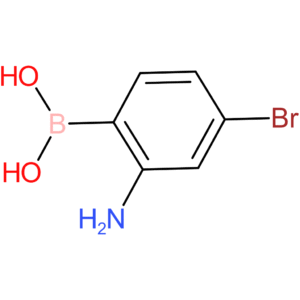 4-bromo-2-amino-phenylboronic acid