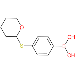 4-(tetrahydro-2h-pyran-2-ylsulfanyl)phenylboronic acid