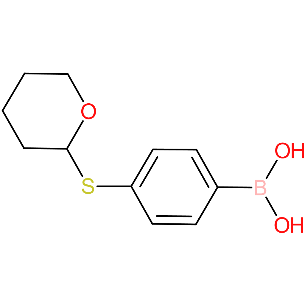 4-(tetrahydro-2h-pyran-2-ylsulfanyl)phenylboronic acid
