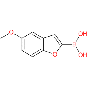 (5-methoxybenzofuran-2-yl)boronic acid
